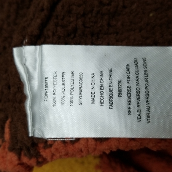 Almost Famous Sweater Earth tone Stripes - Picture 8 of 9